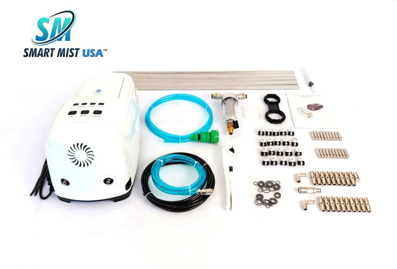 Installation | High-pressure Misting System - Smart Mist USA