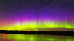 aurora evening 5k iPad Air Wallpapers Free Download