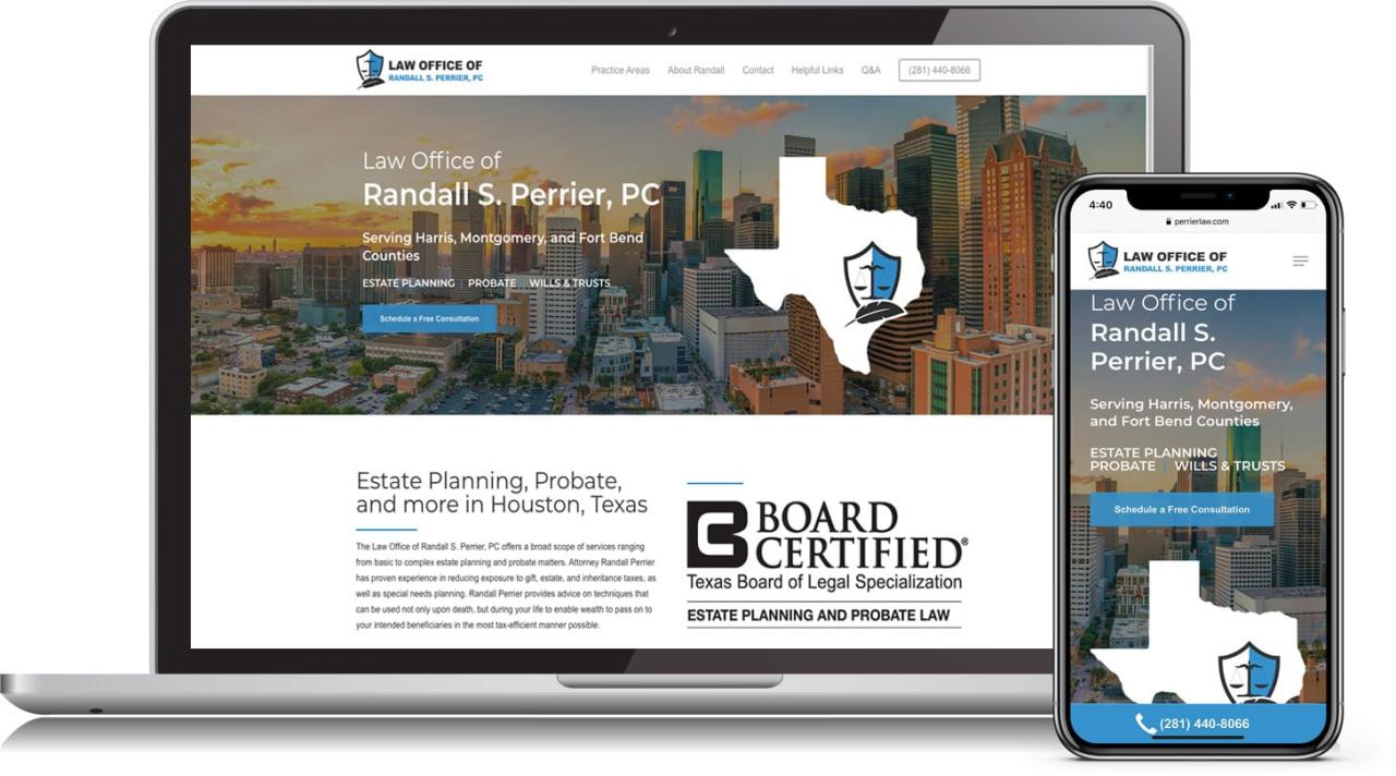 Attorney Website by Aqib on Dribbble